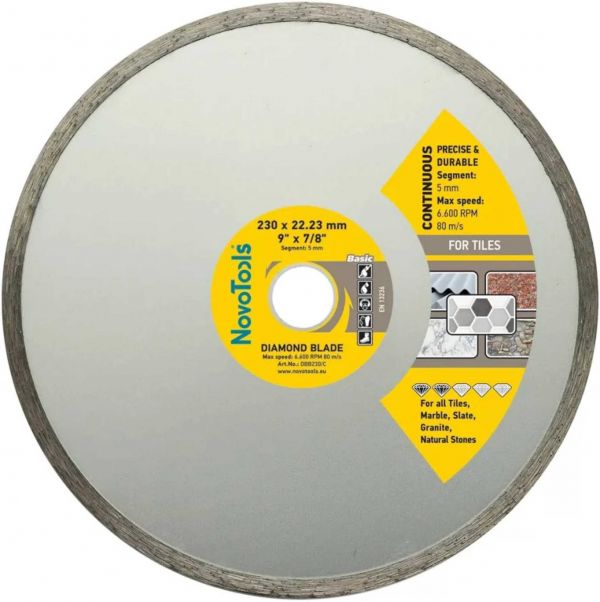 Алмазний круг LevTools 230*5*22,23 Плитка арт.152-230-SD