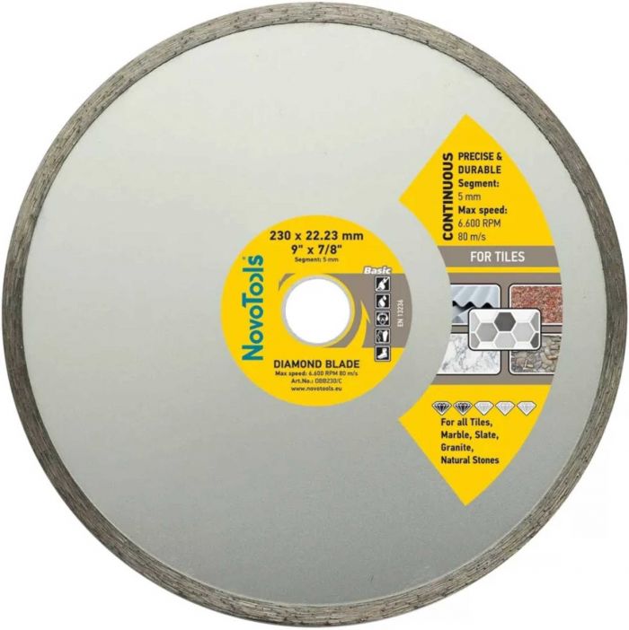 Алмазний круг LevTools 230*5*22,23 Плитка арт.152-230-SD