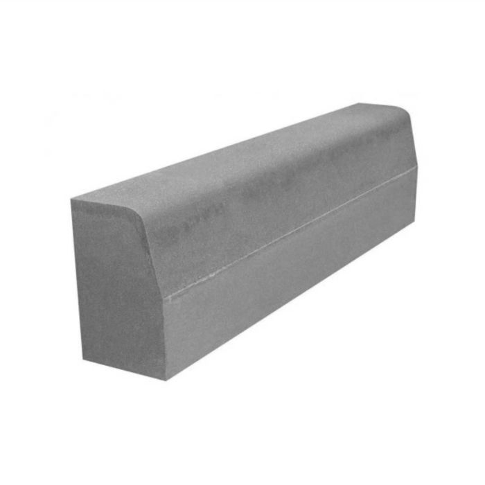 Бордюр дорожній двошаровий (Сірий, L100 w15  h30)