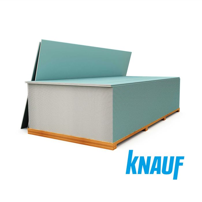 Гіпсокартон KNAUF ГКЛВ 12,5х1200х2500мм