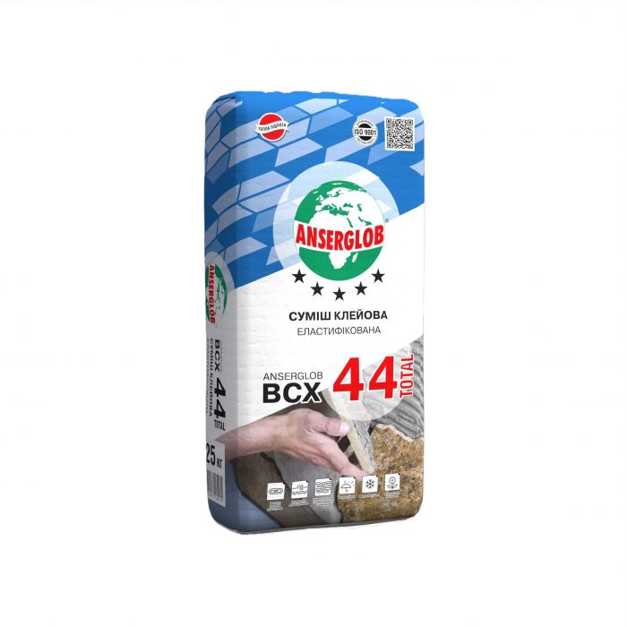 Клей еластифікований «ВСХ-44 TOTAL»  25кг