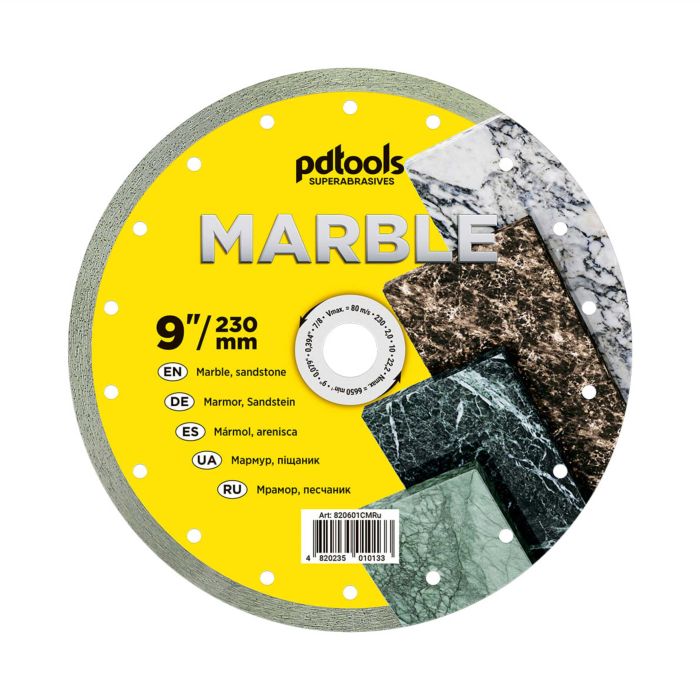 Круг алмазний PDTools 1A1R 230*2,0*10*22,2 Marble арт.820601CMRu