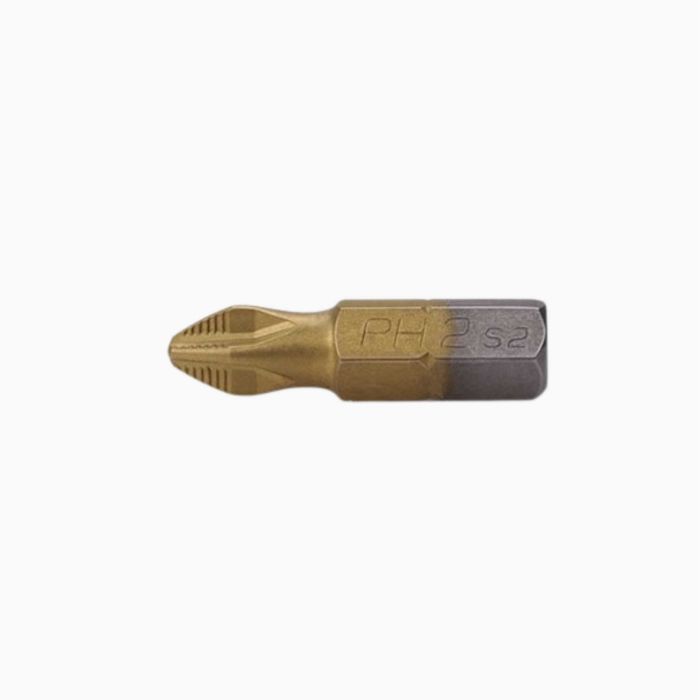 Насадка PH2*25мм 1/4" S2 Титан арт.500-015