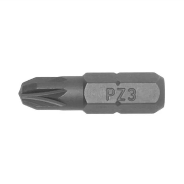 Насадка PZ3*25мм 1/4" CrV арт.501-029