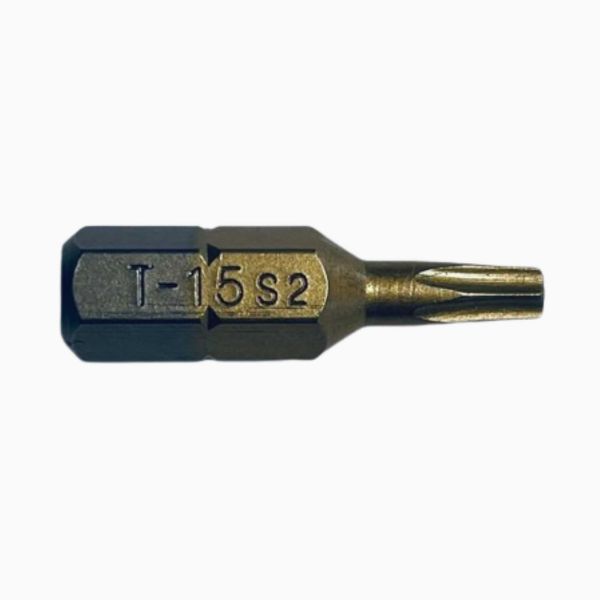 Насадка T15*25мм 1/4" S2 Титан арт.500-051