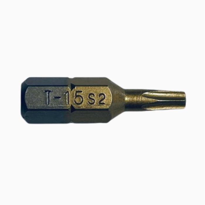 Насадка T15*25мм 1/4" S2 Титан арт.500-051
