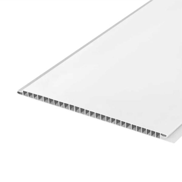 Панель ПВХ Decomax Panel-it А01 Білий глянець 0,375*6,0*0,008 (2,25 м2)