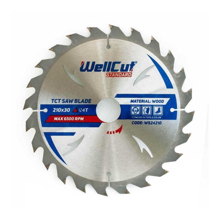 Пильний диск WellCut Standart 210х30 24Т