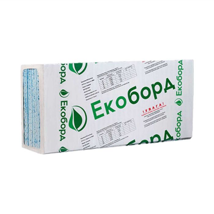 Пінополістирол XPS Екоборд  600x1200x 40 (0,72м2) 10шт/уп
