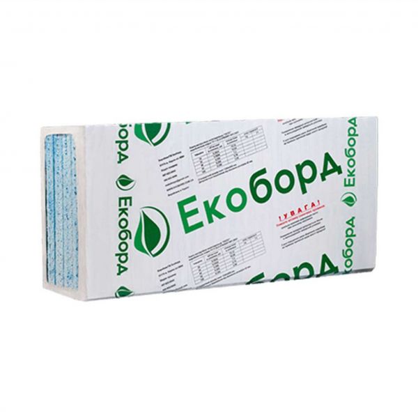 Пінополістирол XPS Екоборд  600x1200x100 (0,72м2)