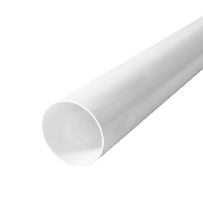 Труба водостічна Ø100 DEVOREX Rainpipe 3м біла
