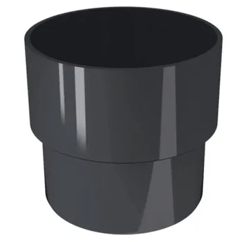 З'єднувач труб DEVOREX Rainpipe 80 графіт