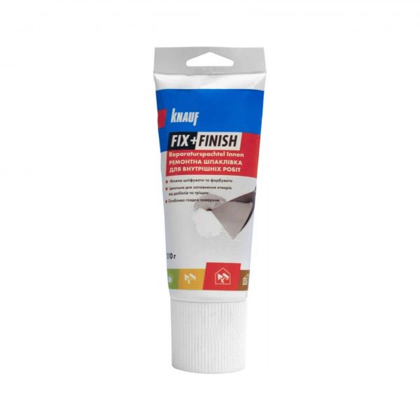 F+F  589428  Ремонтна шпаклівка д/ внутр. робіт Fix + Finish 310 г