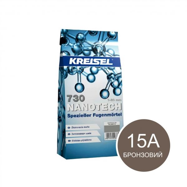 FUGA NANOTECH_KREISEL 730/5   д/швів бронзовий 15А (5кг)