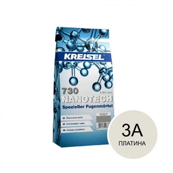 FUGA NANOTECH_KREISEL 730/5   д/швів платинова 3А (5кг)