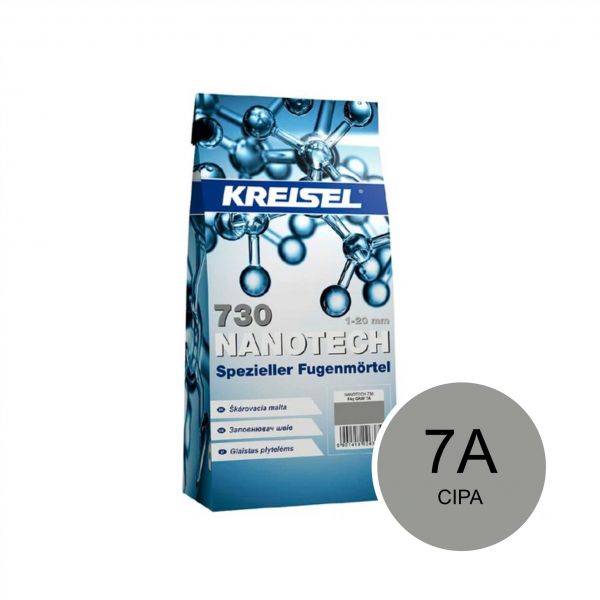 FUGA NANOTECH_KREISEL 730/5   д/швів сіра 7А (5кг)