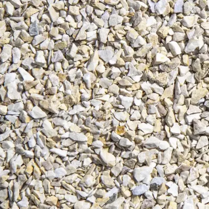 Кольорова крихта декоративна з мармуру Стандарт (Mineral) KB White