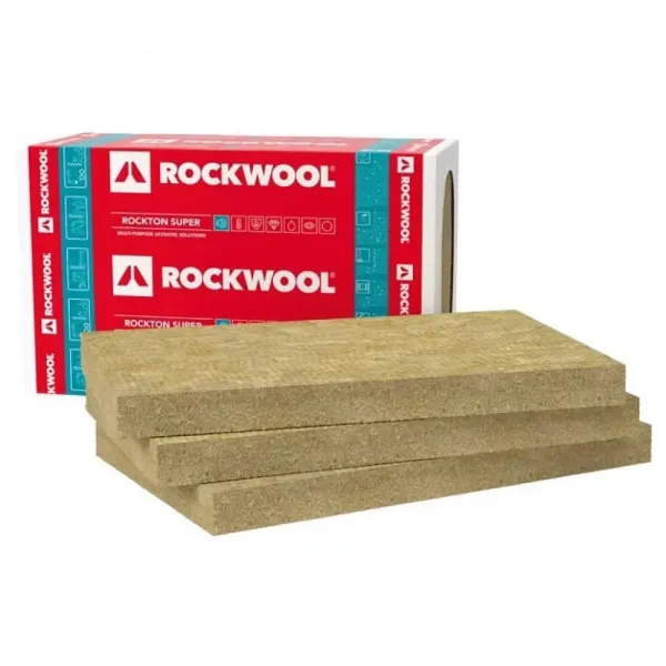 Мінеральна вата ( 50) ROCKTON 50х1000х610 12 ST/PAC (7,32м2)