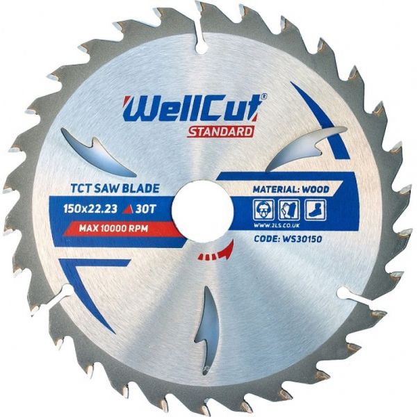 Пильний диск WellCut Standart 150х22,23 30Т