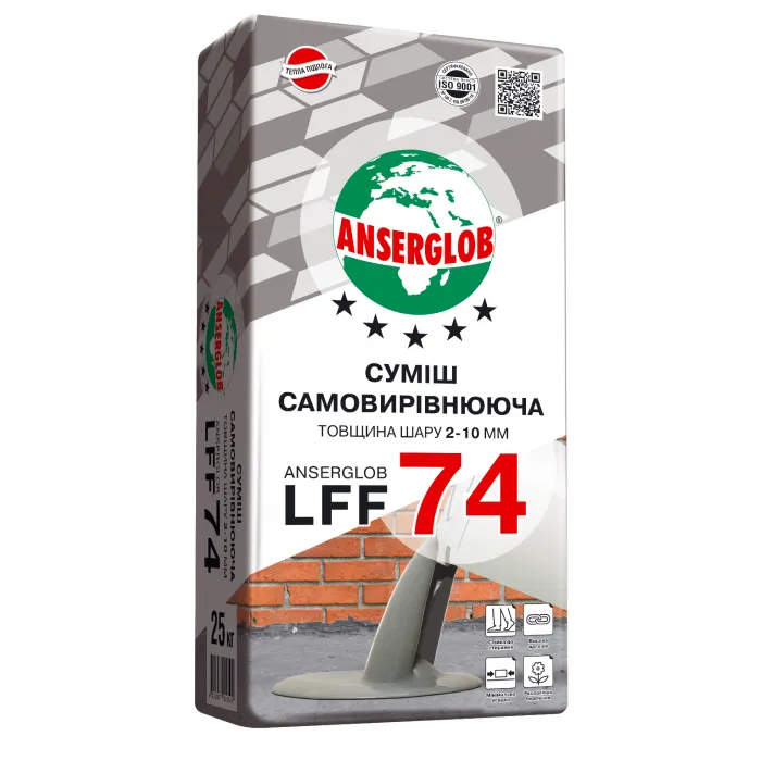 Смесь самовыравнивающаяся «LFS-74» цементная  25кг